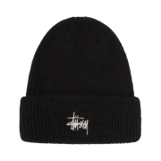 Stussy Basic Cuff Beanie Black