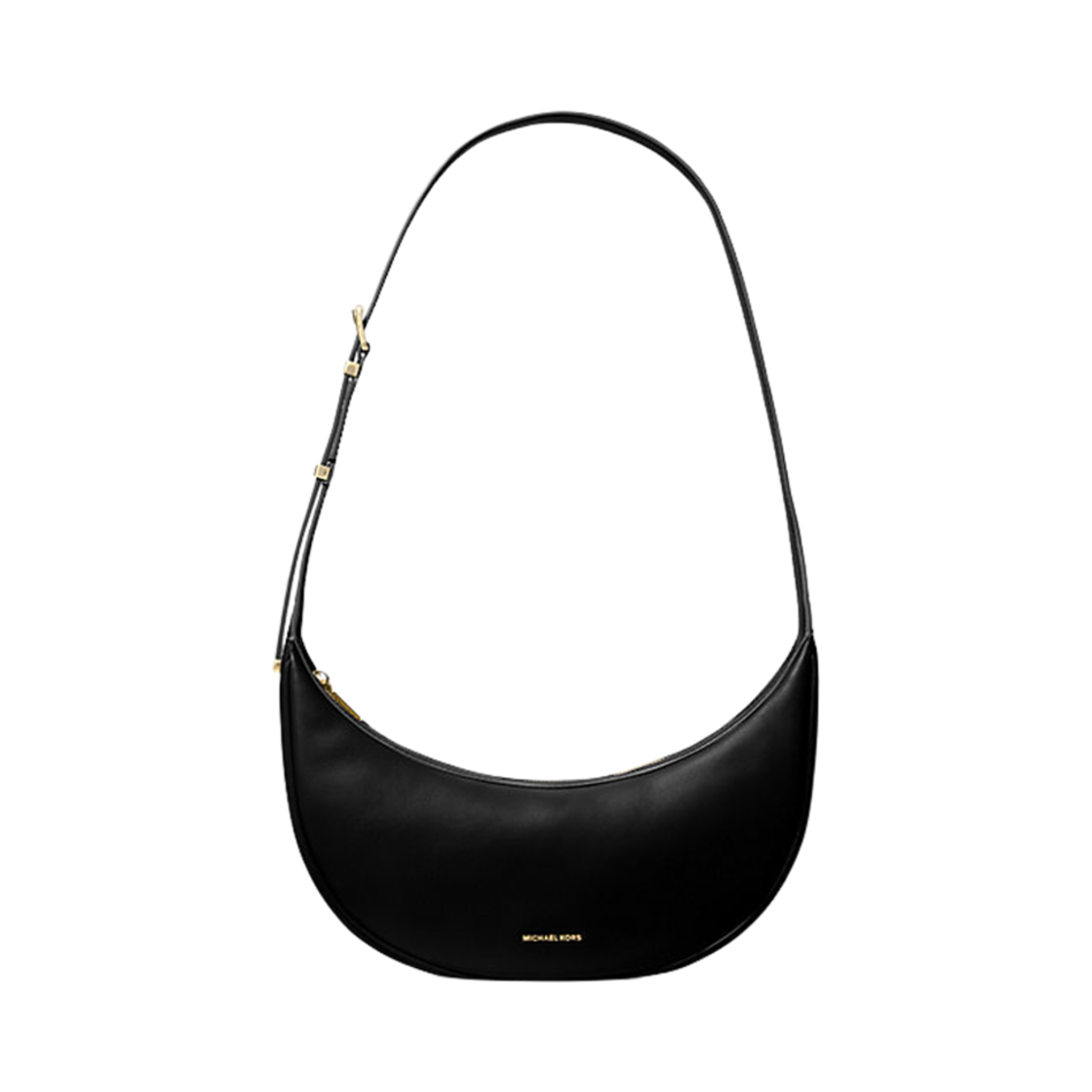 32T4G1UC6L001 Michael Kors Avra Medium Leather Crossbody Bag Black