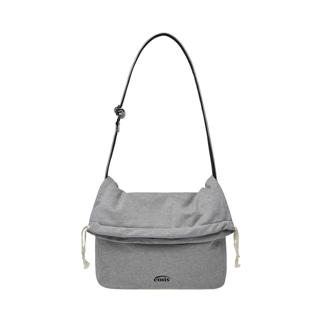 - Emis Jersey Folding Crossbody Bag Gray