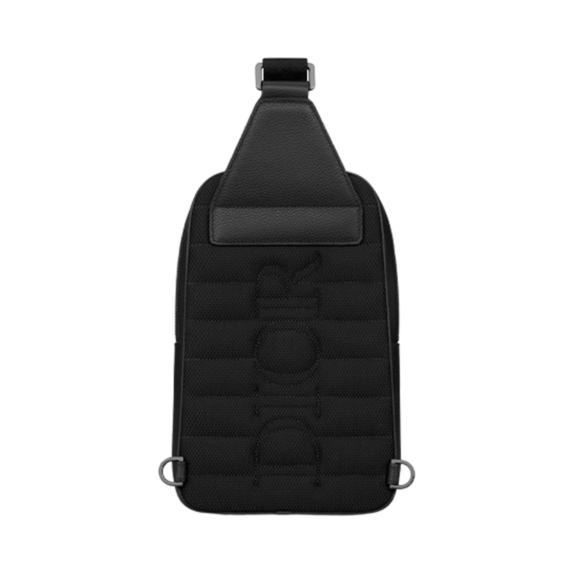 디올 라이더 2.0 슬링 백 디올 오블리크 자카드 그레인드 카프스킨 블랙(Dior Rider 2.0 Sling Bag Dior Oblique Jacquard Grained Calfskin Black) - 2