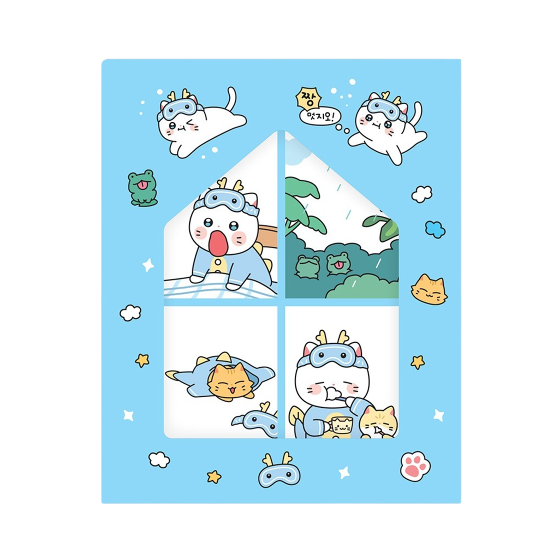 8809810177252 Meow Man 4x6 Collect Book Yongyong Chunbae