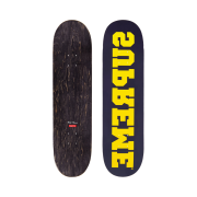 Supreme Reverse Skateboard Navy 8.375" x 32.125" - 25SS