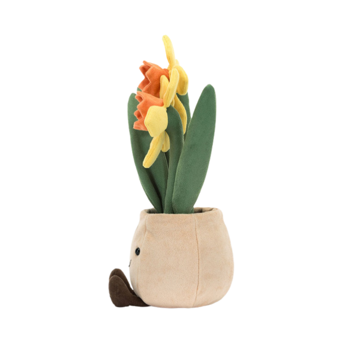 젤리캣 어뮤저블 다포딜 팟 베이지 그린(Jellycat Amuseables Daffodil Pot Beige Green) - 3