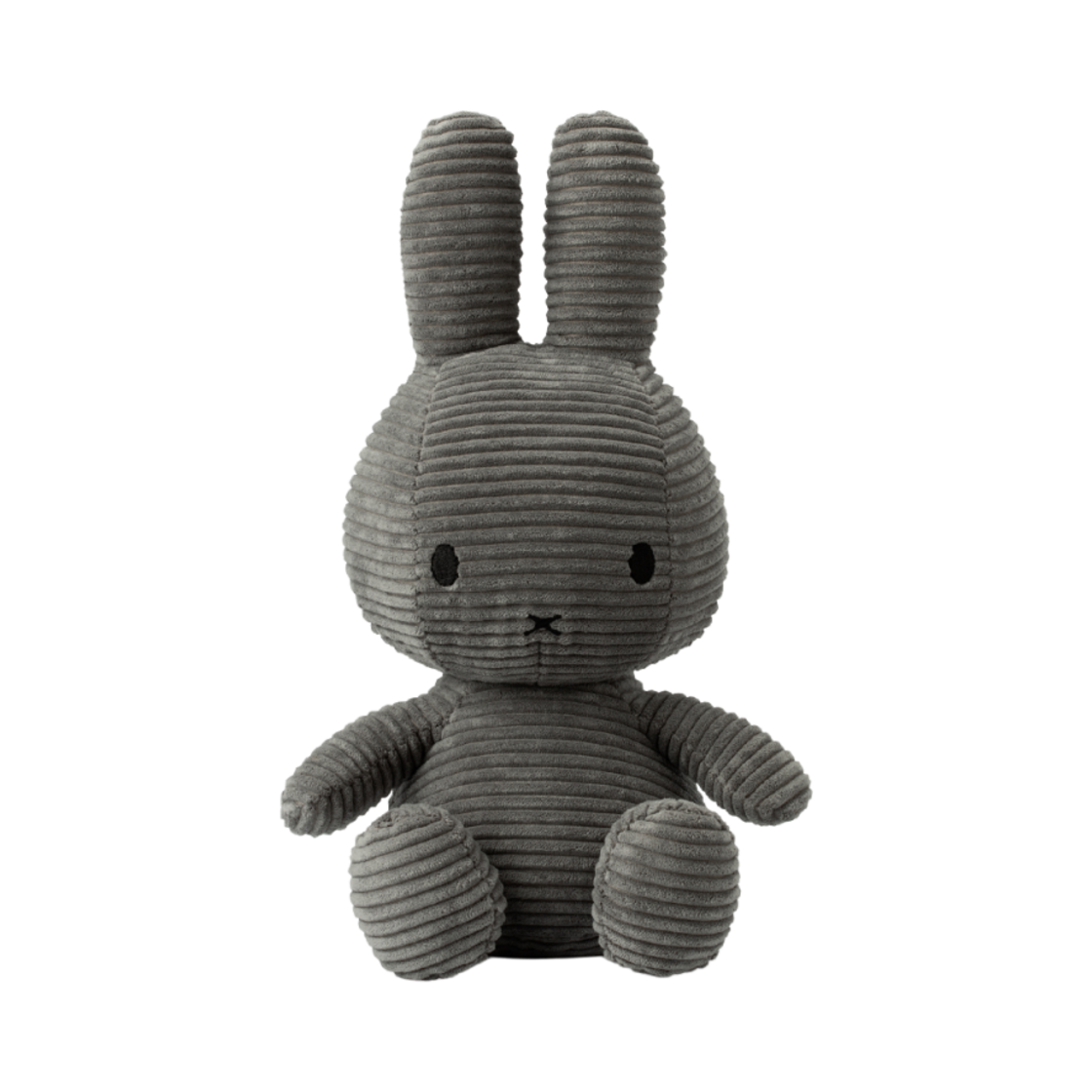 미피 x 본 톤 토이 시팅 코듀로이 33cm 그레이(Miffy x Bon Ton Toys Sitting Corduroy 33cm Grey)