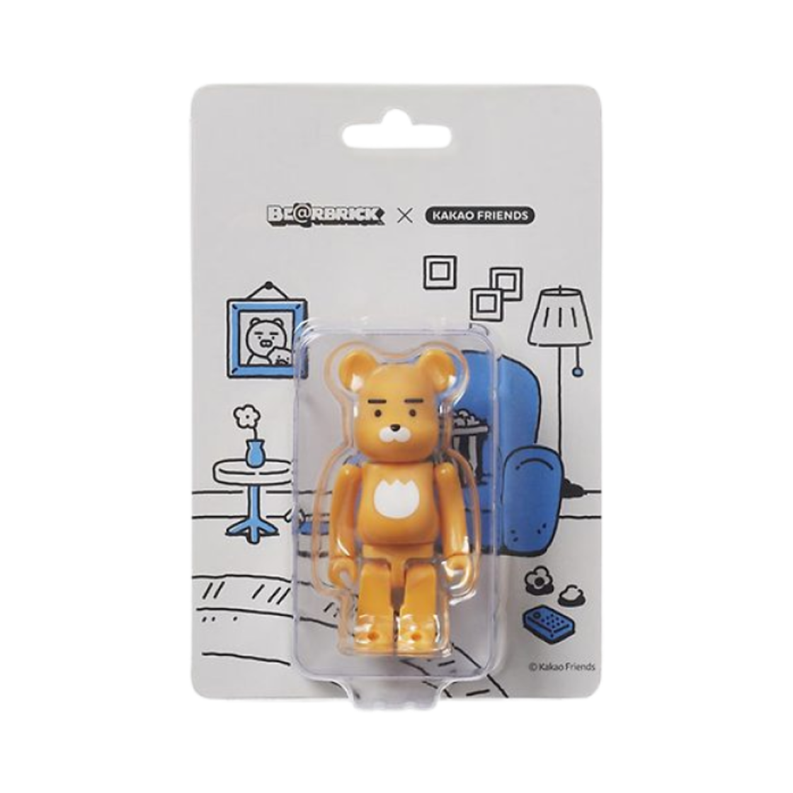 베어브릭 x 카카오 프렌즈 라이언 100%(Bearbrick x Kakao Friends Ryan 100%) - 3