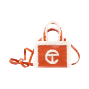 Telfar x UGG Small Shopper Crinkle Spicy Pumpkin
