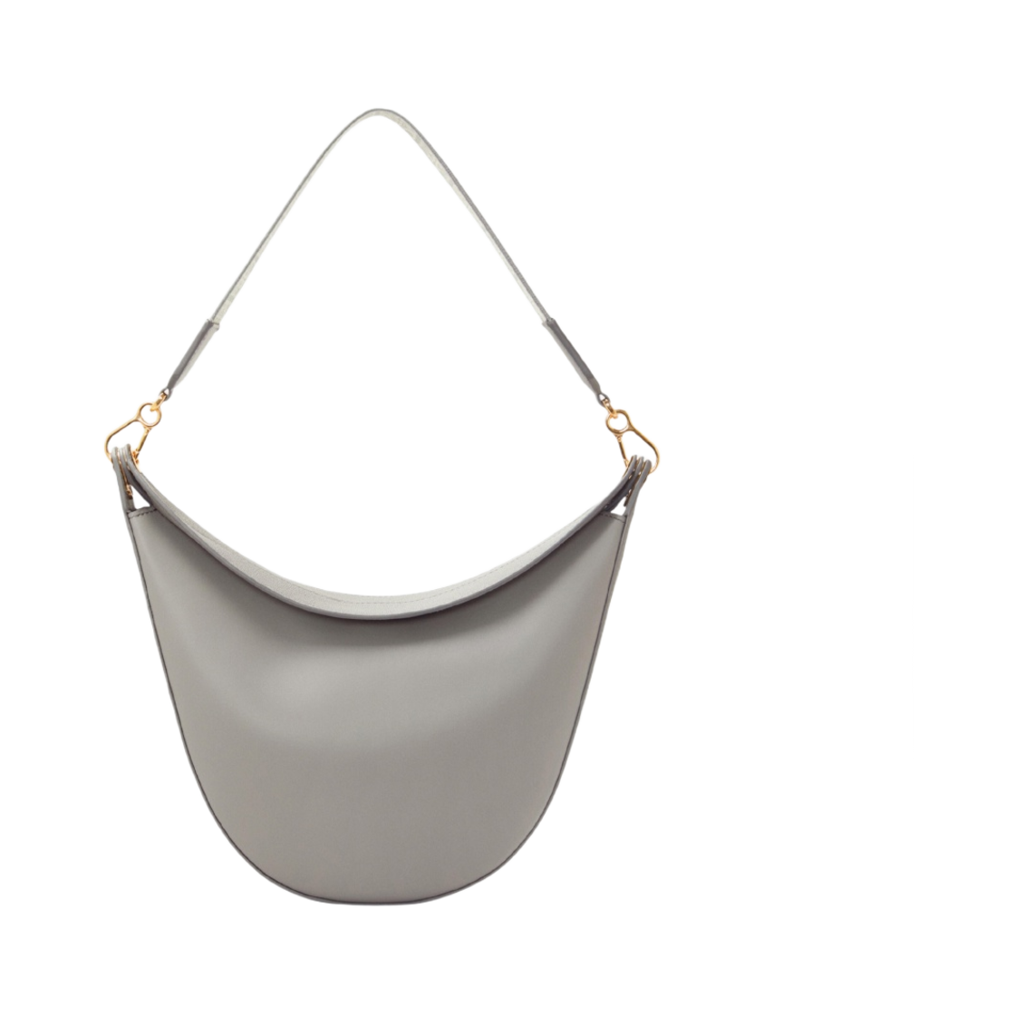 로에베 루나백 사틴 카프스킨 앤 자카드 펄 그레이(Loewe Luna Bag in Satin Calfskin and Jacquard Pearl Grey) - 1