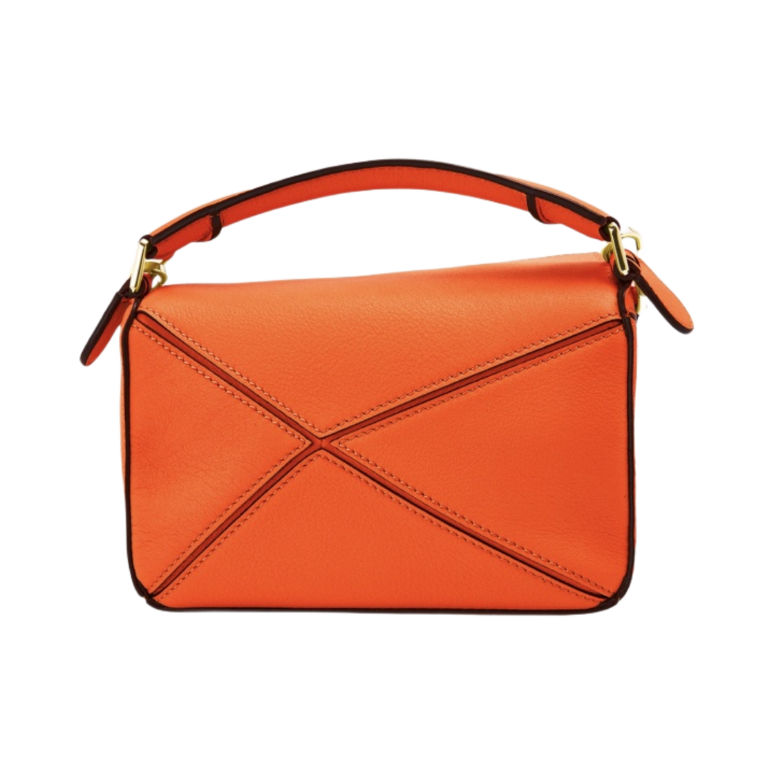 로에베 미니 퍼즐백 클래식 카프스킨 오렌지(Loewe Mini Puzzle Bag in Classic Calfskin Orange) - 3