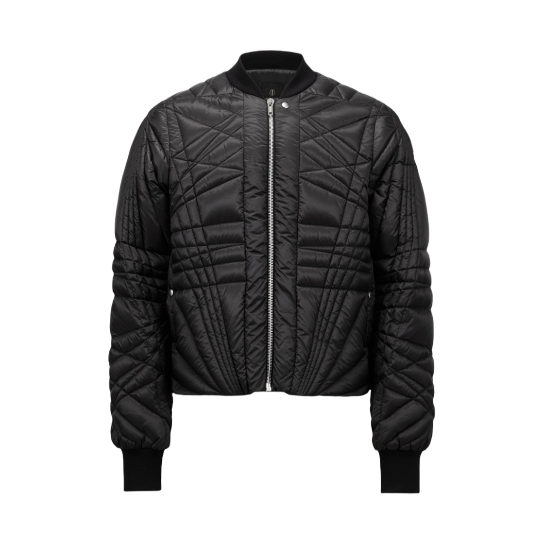 몽클레르 x 릭 오웬스 메가펜타 플라이트 다운 봄버 자켓 블랙 - 24FW(Moncler x Rick Owens Megapenta Flight Down Bomber Jacket Black - 24FW)