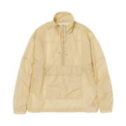 Auralee Washed Super Light Airy Nylon Anorak Ivory Beige