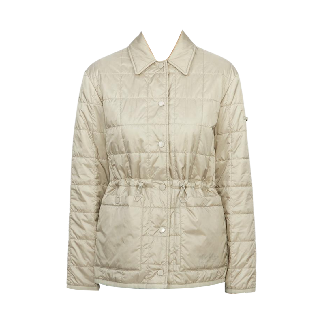 (W) 막스마라 레져 코모 발수 퀼티드 자켓 아이보리((W) Max Mara Leisure Como Water-Repellent Quilted Jacket Ivory)