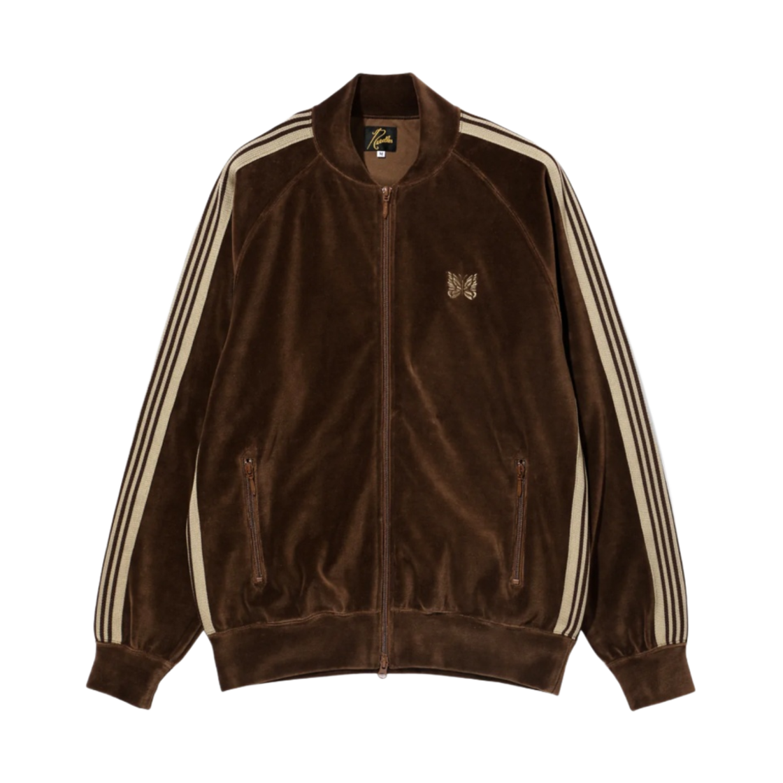 니들스 R.C. 트랙 자켓 벨루어 브라운(Needles R.C. Track Jacket Velour Brown)