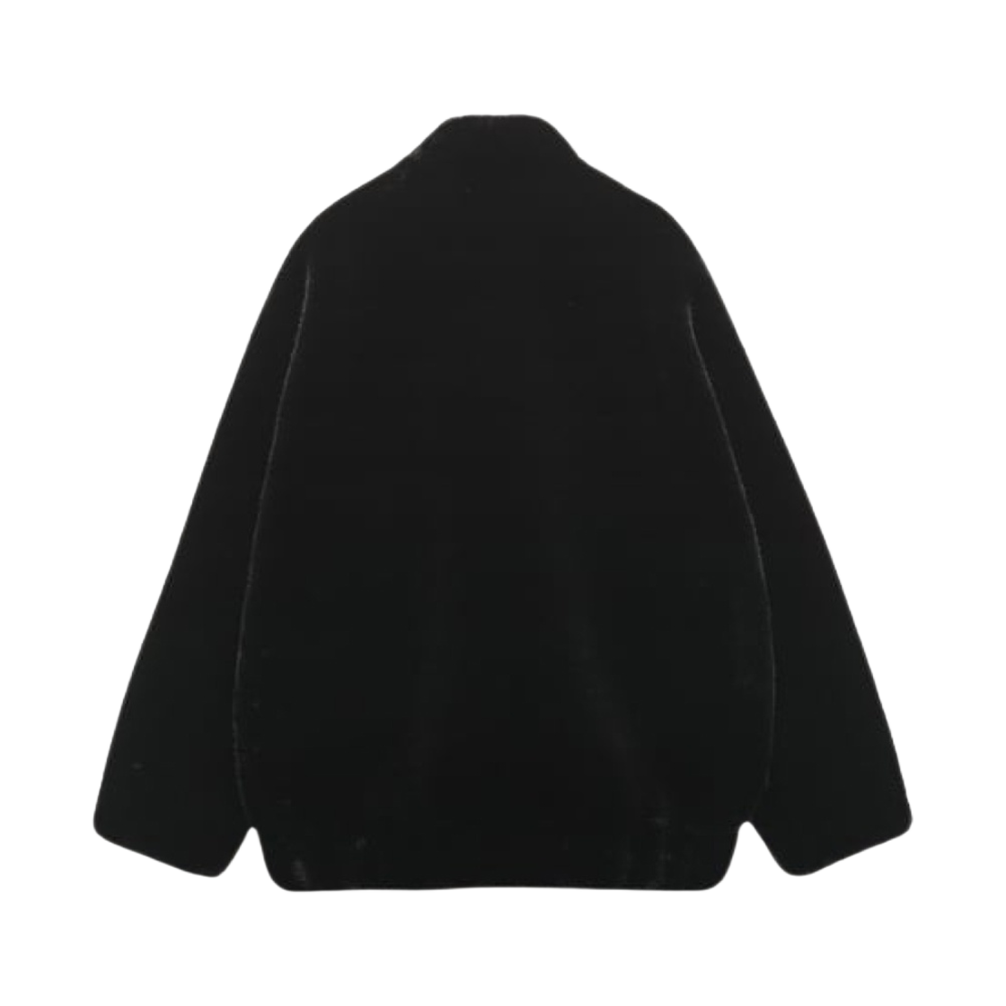 (W) 자라 ZW 페이크 퍼 봄버 자켓 블랙((W) Zara ZW Fake Fur Bomber Jacket Black) - 2