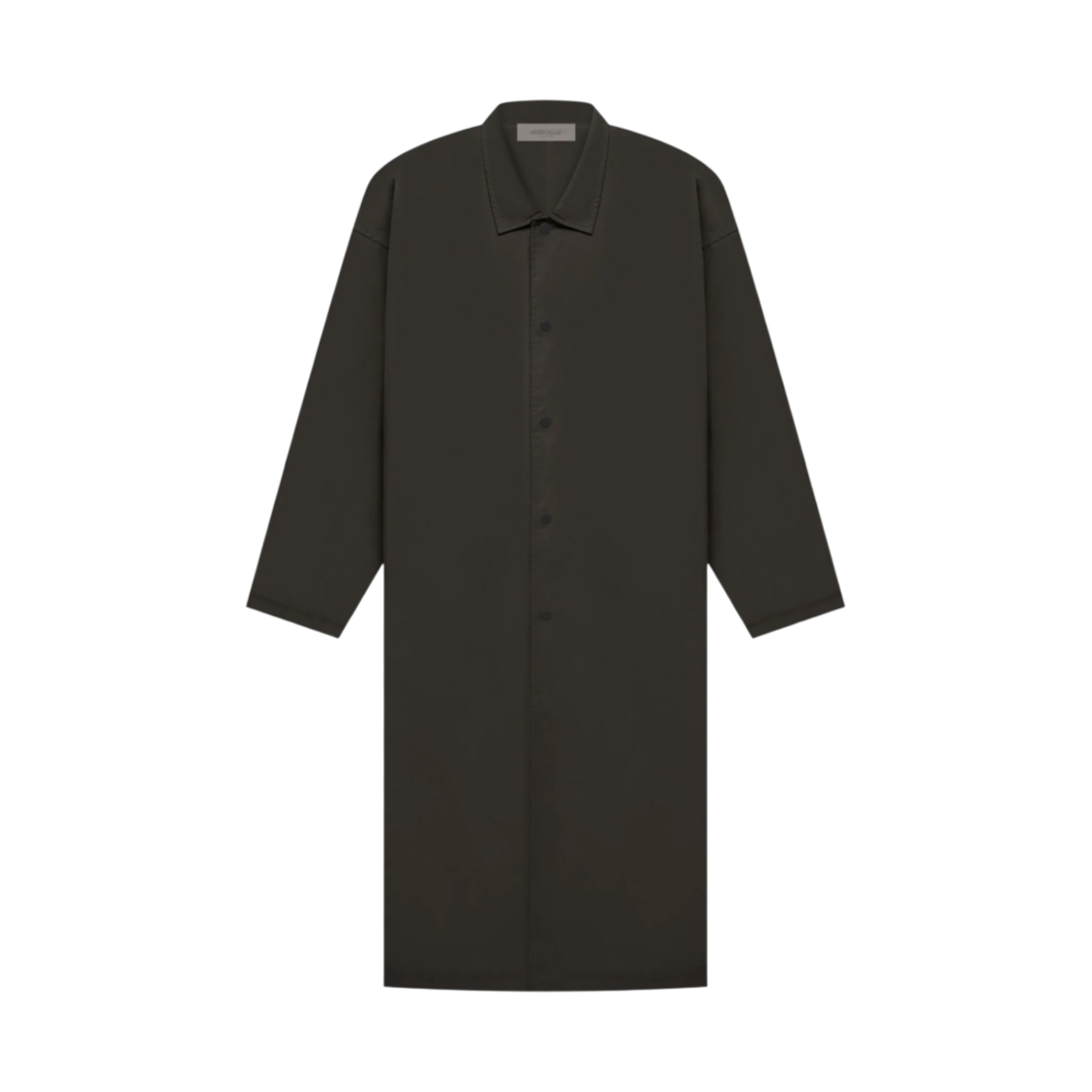 에센셜 롱 코트 오프 블랙 - 22FW(Essentials Long Coat Off Black - 22FW)