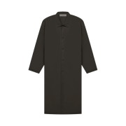 Essentials Long Coat Off Black - 22FW