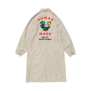 Human Made Shop Coat White
