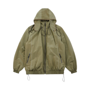 Ader Error Sculpture Logo Track Zip-Up Khaki