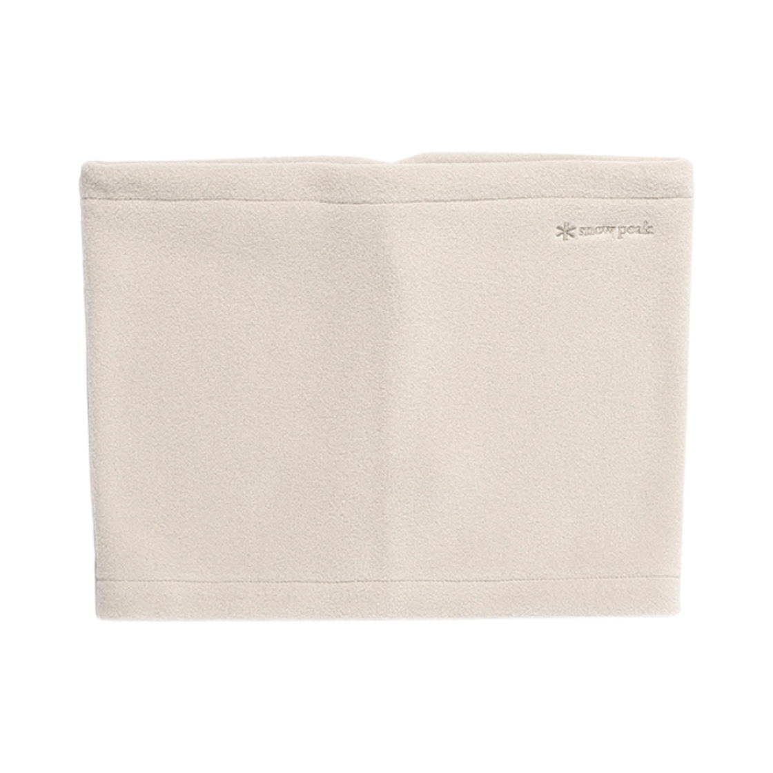 S24WUTWA07LE Snow Peak Polartec Neck Gaiter Light Beige