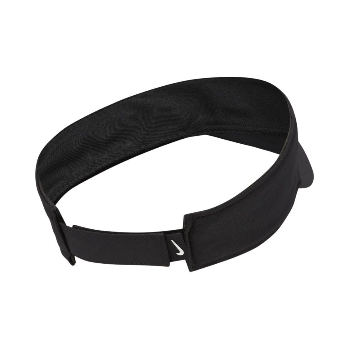 나이키 드라이 핏 에이스 스우시 바이저 블랙 앤트러사이트 화이트(Nike Dri-Fit Ace Swoosh Visor Black Anthracite White) - 2