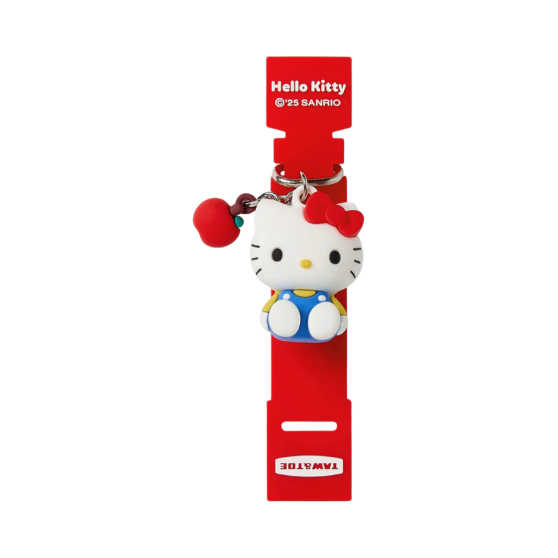 토앤토 x 산리오 헬로키티 참 태그 레드(Taw&Toe x Sanrio Hello Kitty Charm Tag Red)