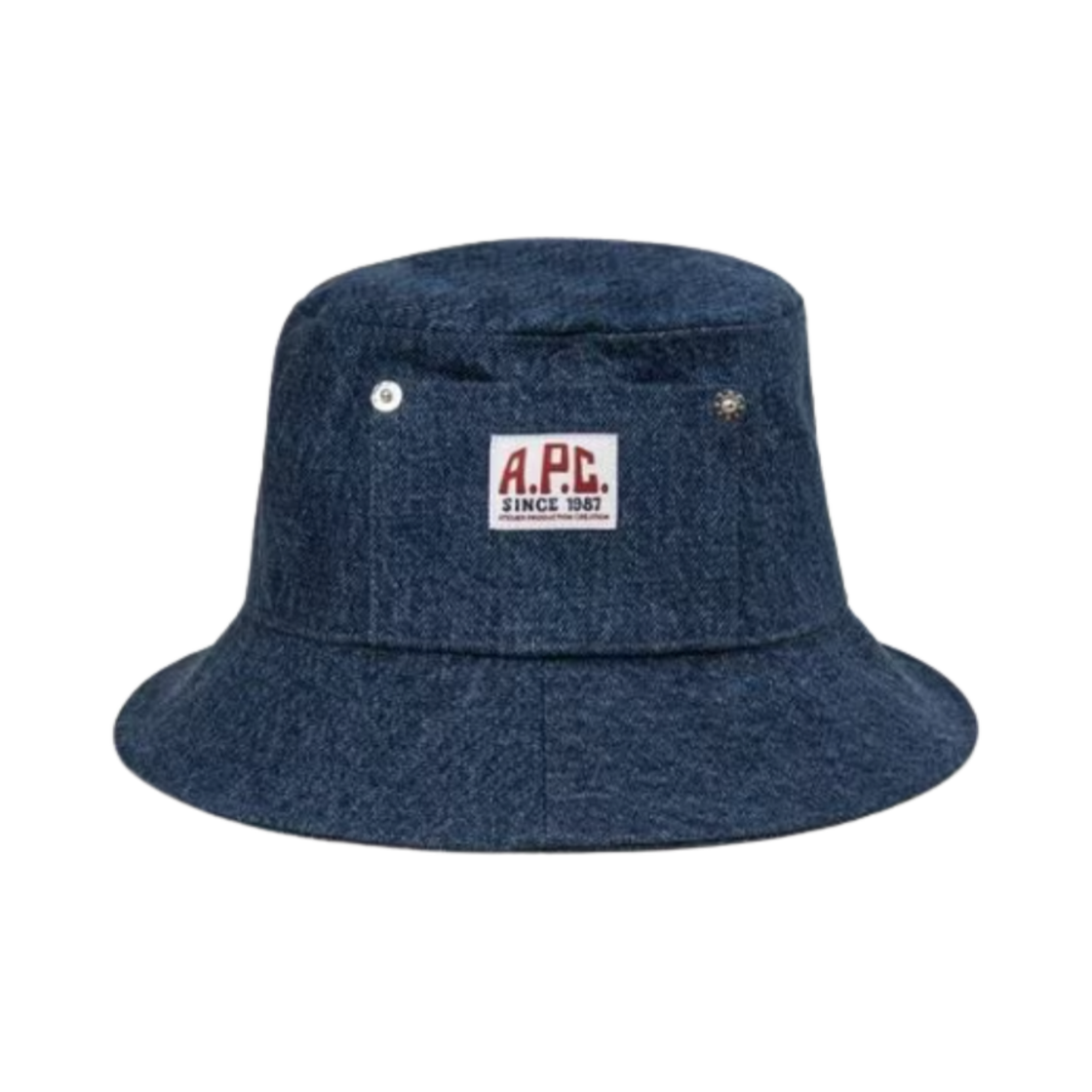 COHTD-M24150-IAL A.P.C. Bob Thais Bucket Hat Stonewashed Indigo