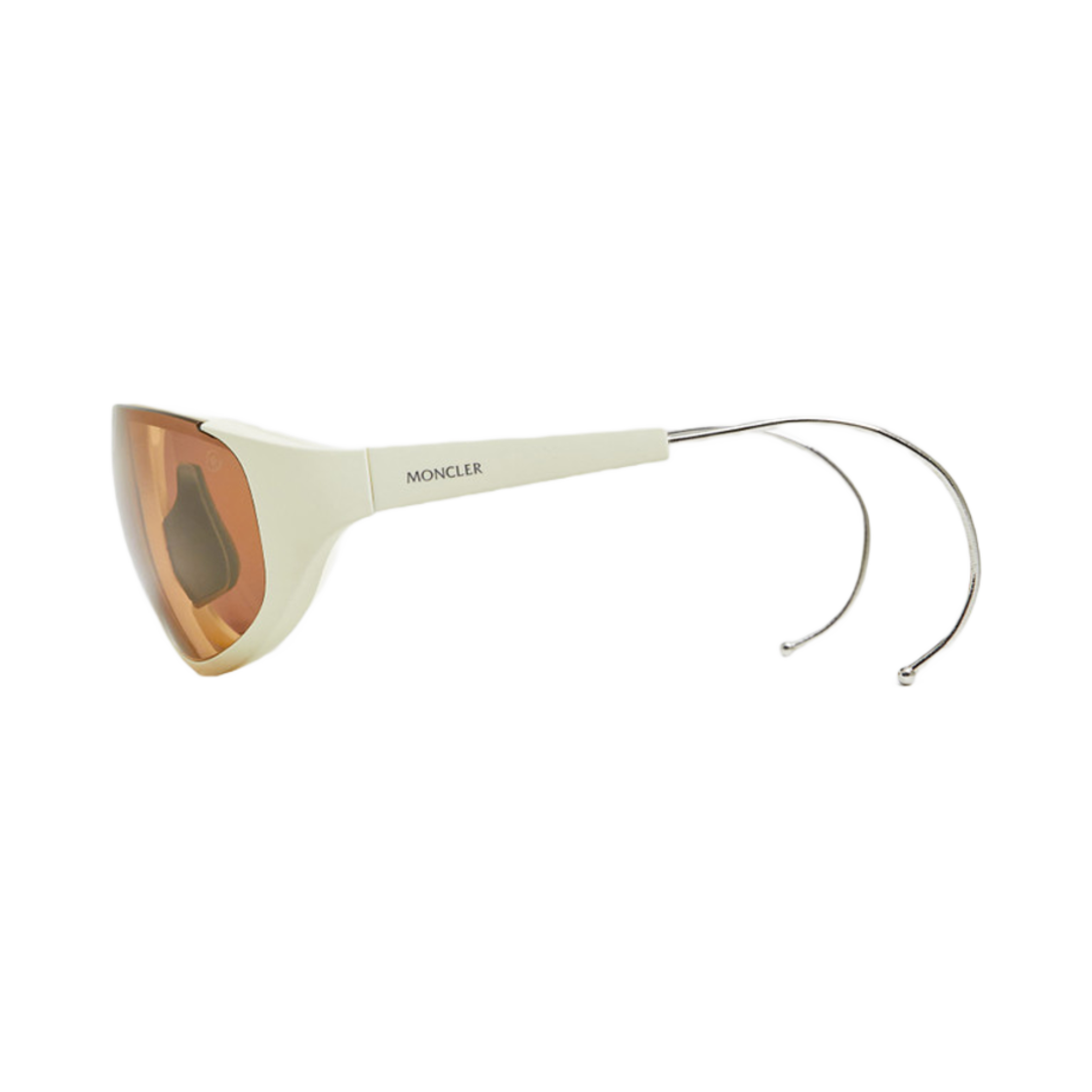 몽클레르 레이저 마스크 선글라스 매트 오프 화이트 - 25SS(Moncler Laszer Mask Sunglasses Matte Off White - 25SS) - 2