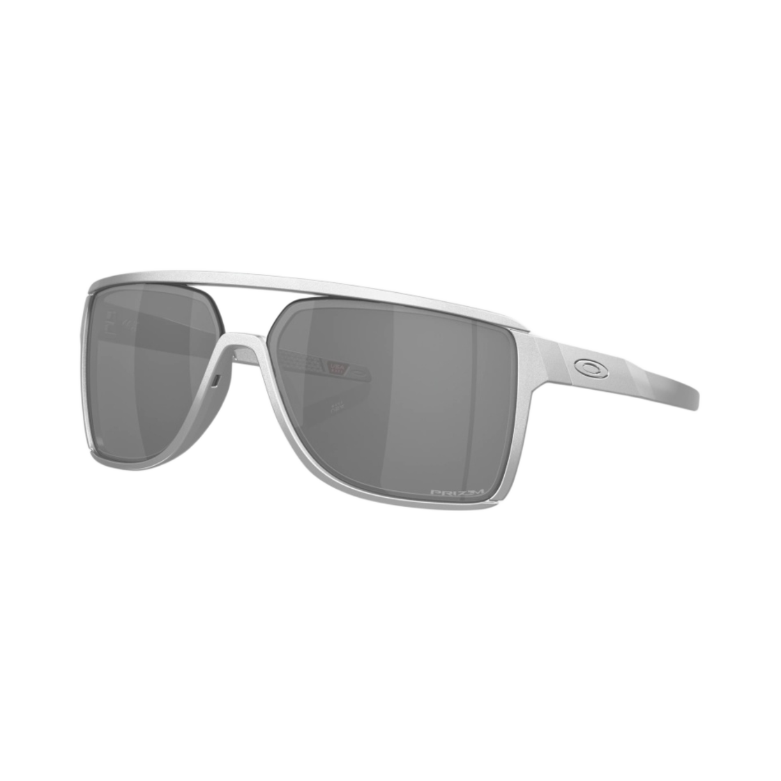 오클리 캐슬 X-실버 컬렉션 X-실버 프레임 프리즘 블랙 렌즈 하이 브릿지 핏(Oakley Castel X-Silver Collection X-Silver Frame Prizm Black Lenses High Bridge Fit) - 1