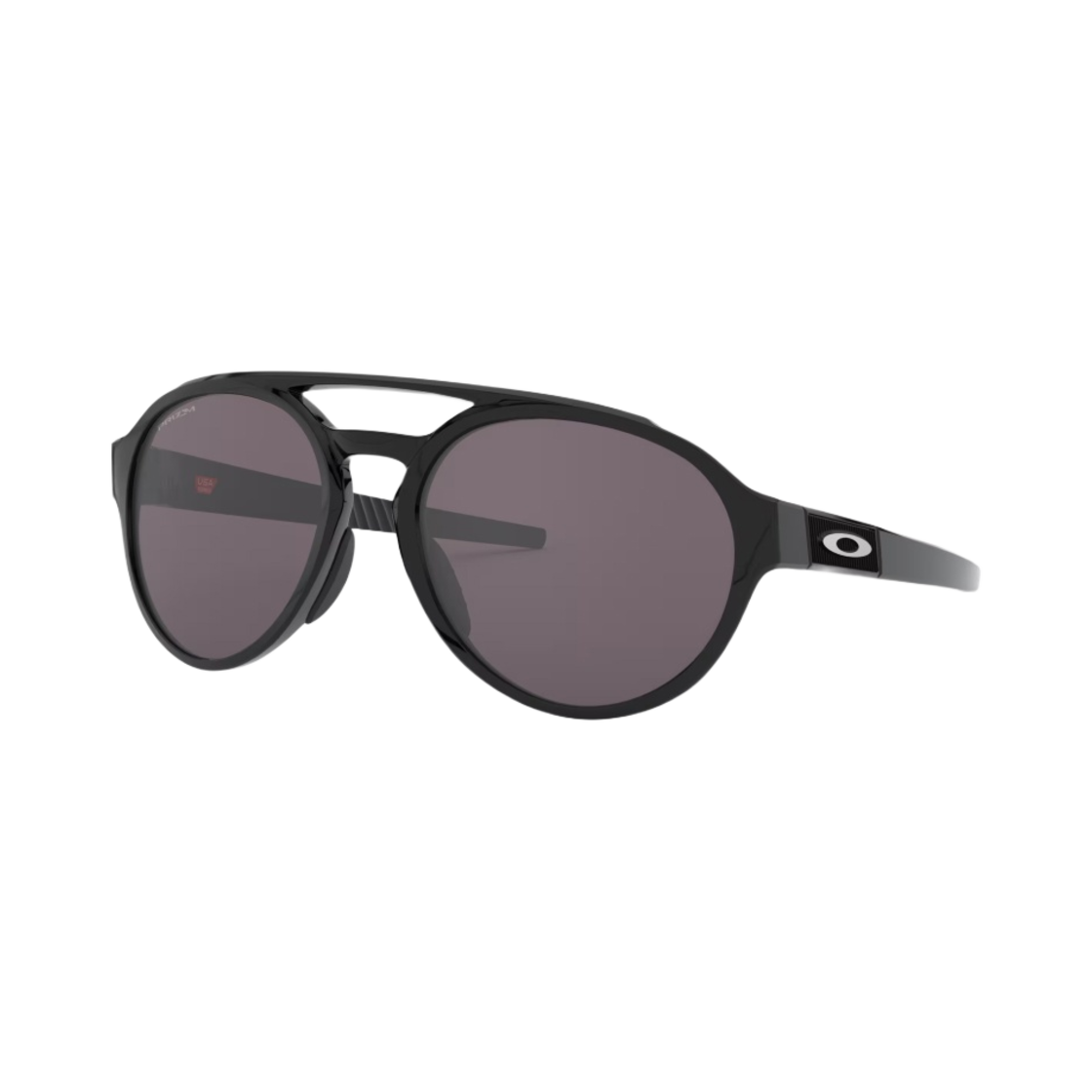 오클리 포레이저 폴리쉬드 블랙 프레임 프리즘 그레이 렌즈 하이 브릿지 핏(Oakley Forager Polished Black Frame Prizm Grey Lenses High Bridge Fit) - 1