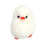 Cosymosy Baby Bird Keyring White