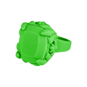 Chrome Hearts Silichrome Cock & Tail Ring Green - 2022/2023