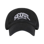 Balenciaga Cities Seoul Cap Black