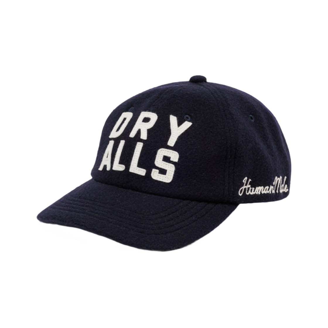 휴먼 메이드 6-패널 울 캡 네이비(Human Made 6-Panel Wool Cap Navy)
