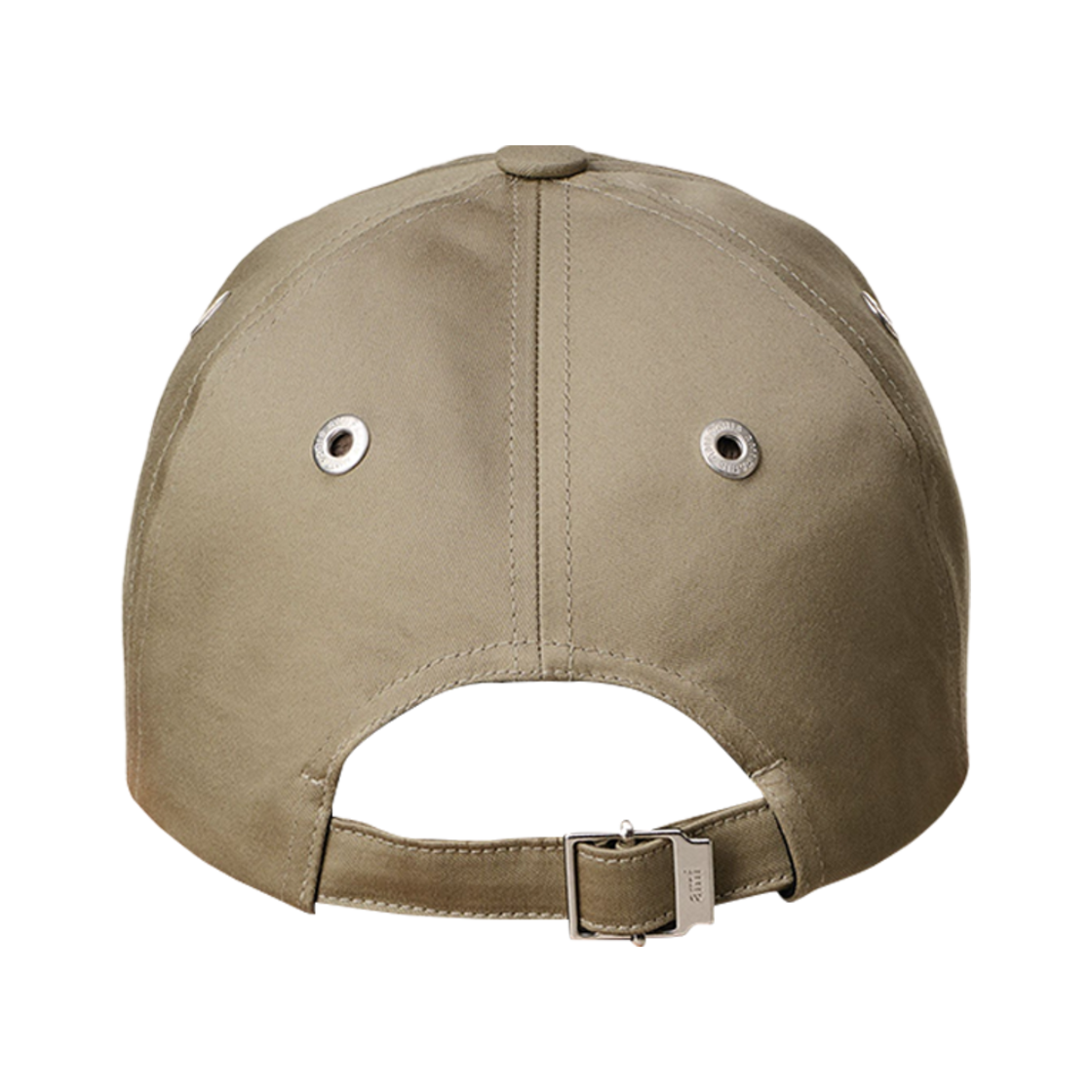 아미 톤온톤 하트 로고 컴팩트 코튼 새틴 자수 캡 로렐 진저(AMI de Coeur Compact Cotton Satin Embroidery Cap Laurel Ginger) - 2