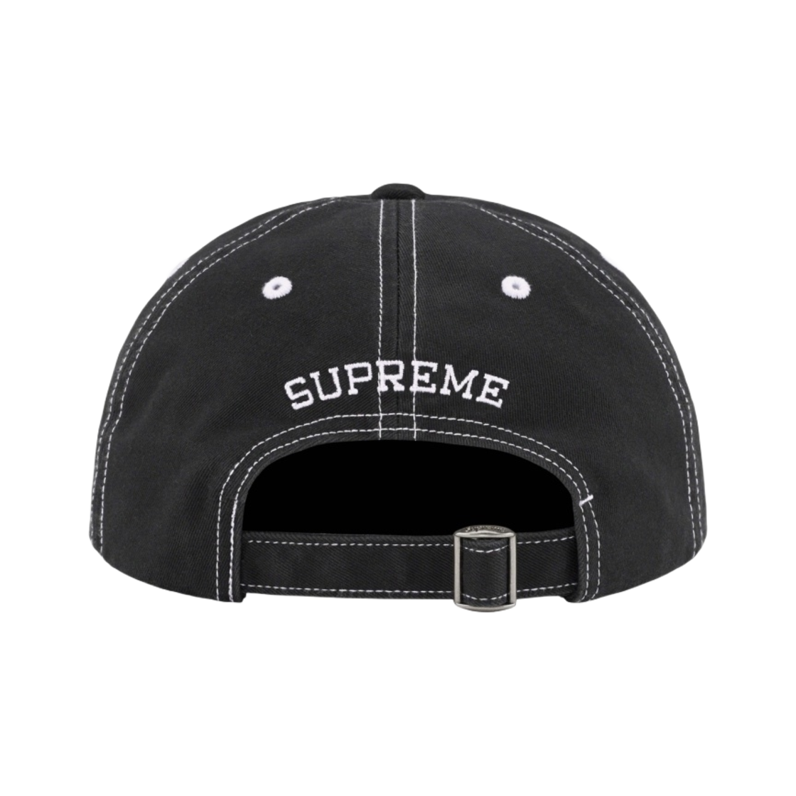 슈프림 바이저 스티치 6-패널 블랙 - 23SS(Supreme Visor Stitch 6-Panel Black - 23SS) - 2