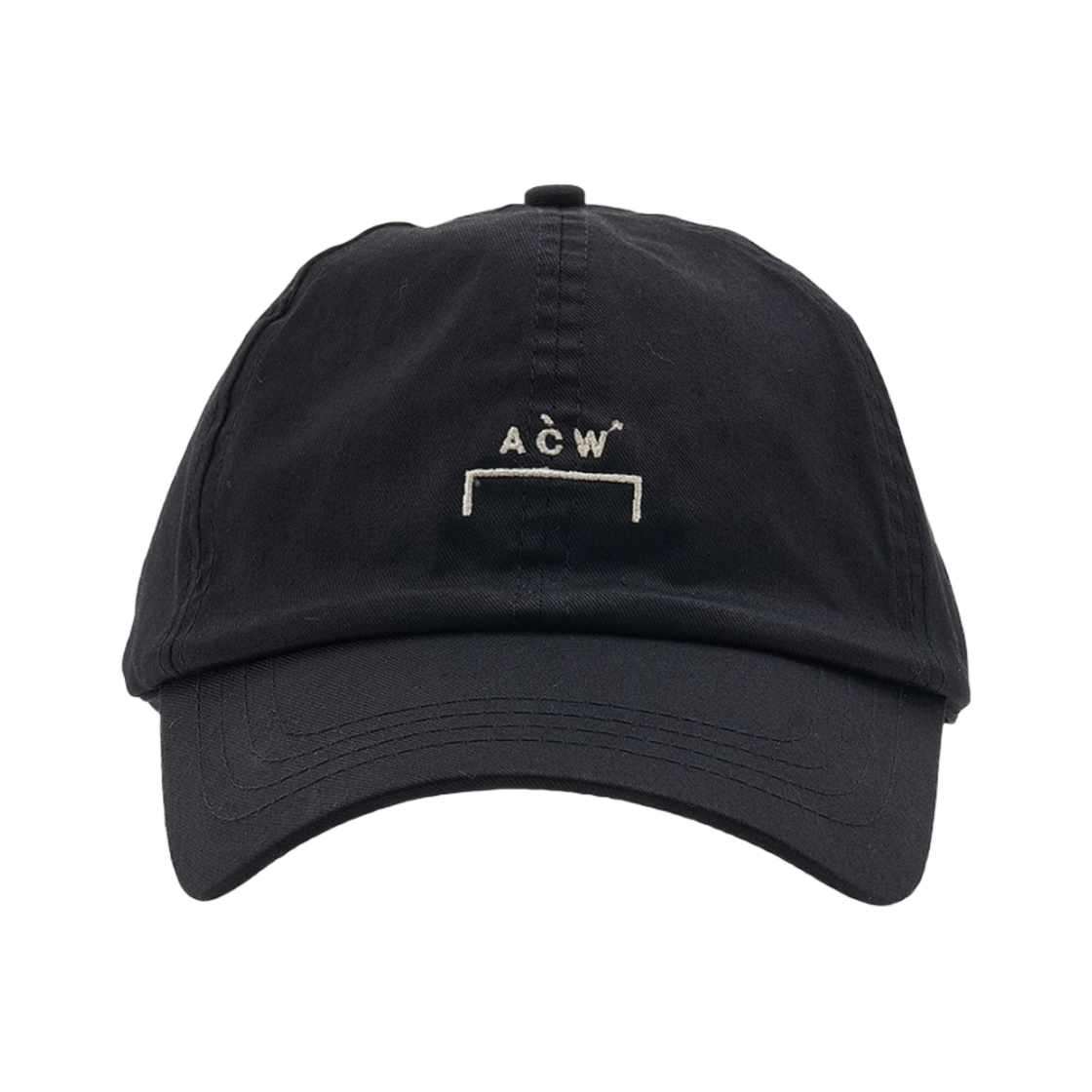 어콜드월 코튼 브라켓 캡 블랙(A Cold Wall Cotton Bracket Cap Black)