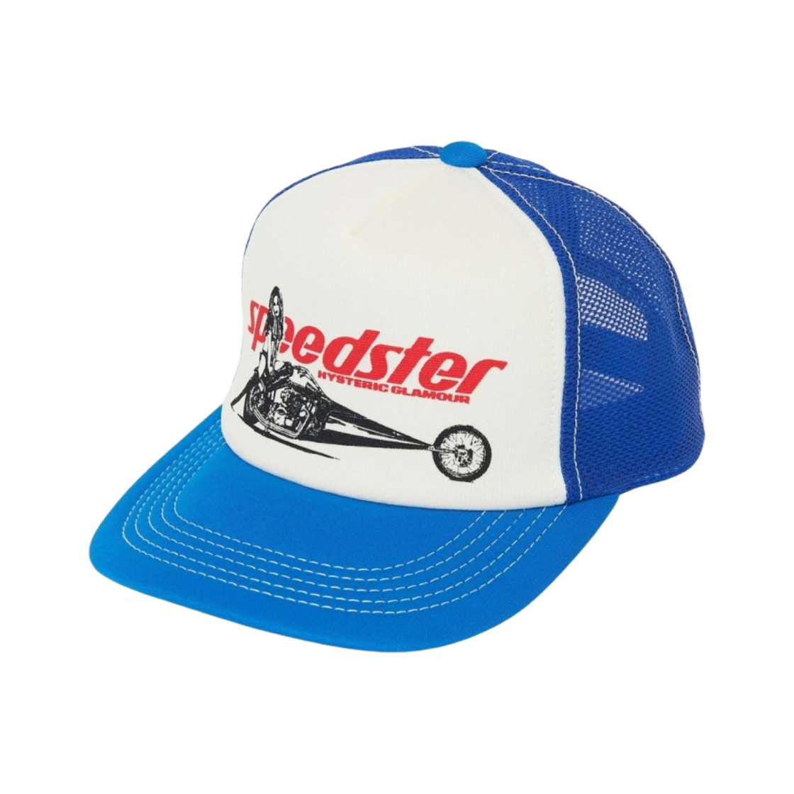 帽子 HYSTERIC GLAMOUR Speedster Mesh Cap Red ヒステリックグラマー HYSTERIC GLAMOUR SPEEDSTER MESH CAP RED