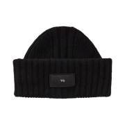 Y-3 Knit Beanie Black