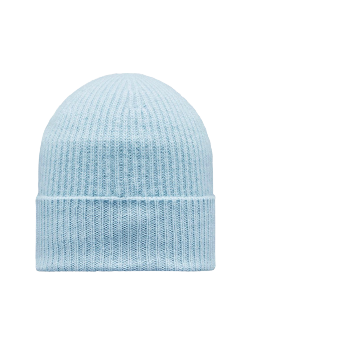 (W) 몽클레르 울 & 캐시미어 비니 라이트 블루 - 22FW((W) Moncler Wool & Cashmere Beanie Light Blue - 22FW) - 2
