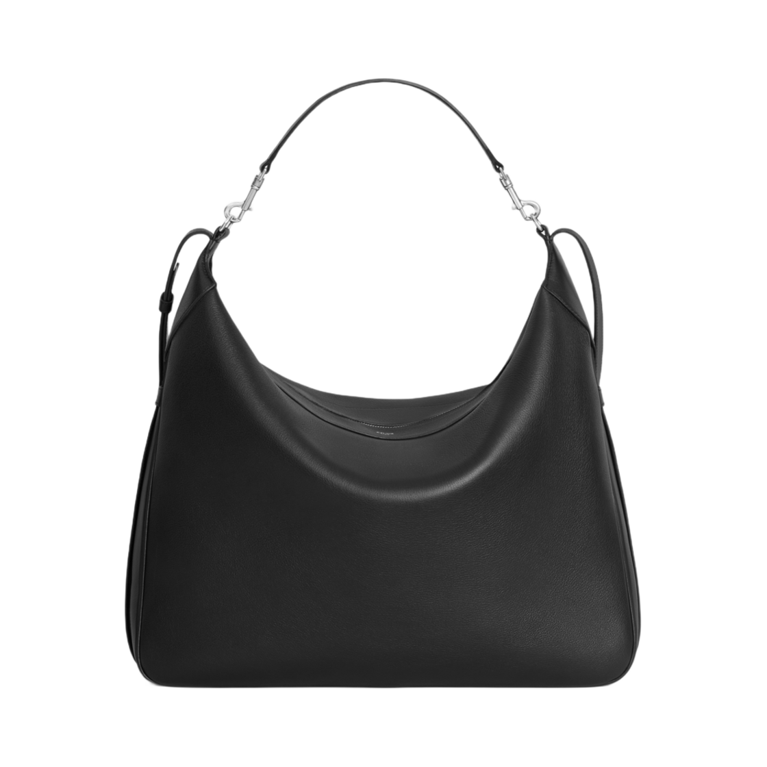 115913FT2-38SI Celine Romy Weekend Bag in Supple Calfskin Black