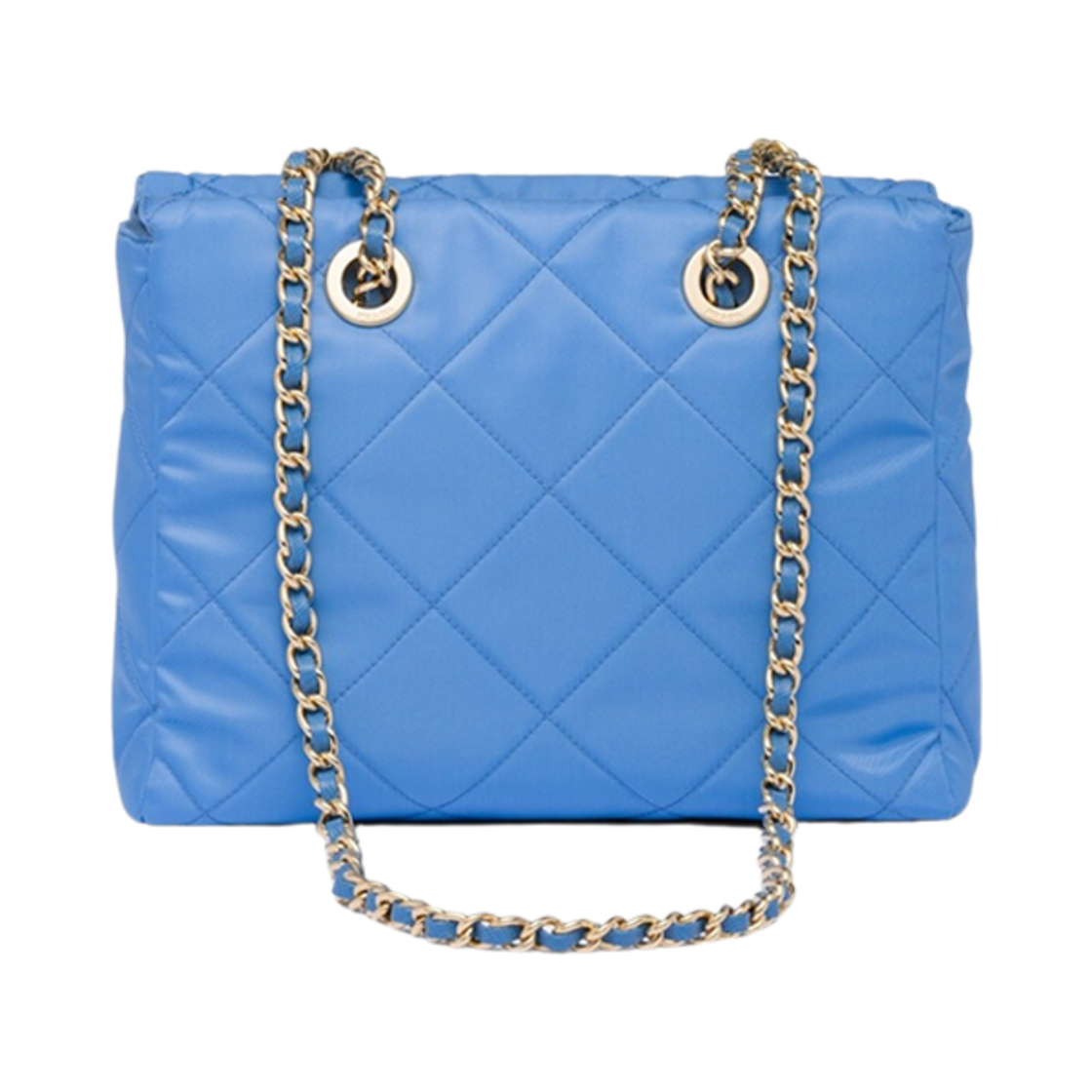 프라다 리에디션 1995 셰네 리나일론 토트백 페리윙클 블루(Prada Re-Edition 1995 Chaine Re-Nylon Tote Bag Periwinkle Blue) - 3