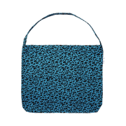 Emis 22Y Leopard Corduroy Eco Bag Blue