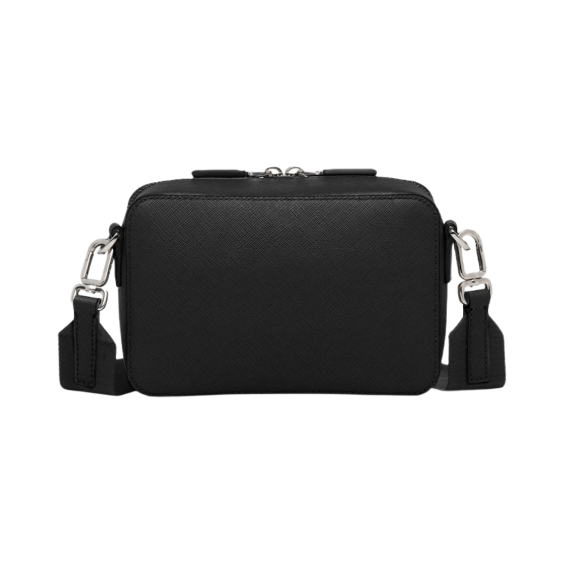 프라다 사피아노 레더 브리크 백 블랙(Prada Saffiano Leather Brique Bag Black) - 3