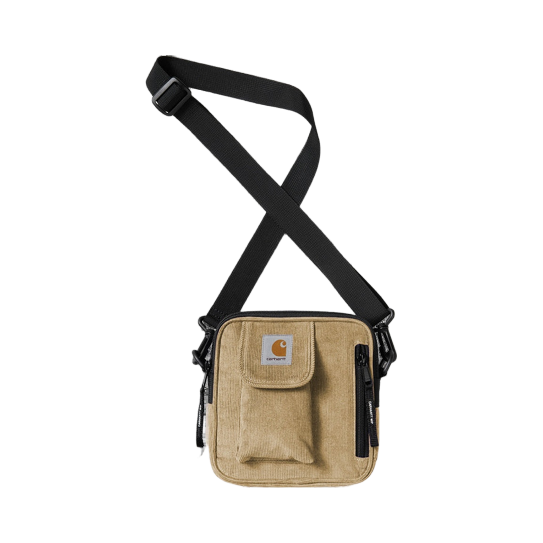 칼하트 WIP 코듀로이 16 웨일즈 에센셜스 코드 백 세이블(Carhartt WIP Corduroy 16 Wales Essentials Cord Bag Sable)