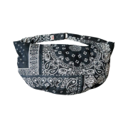 Kapital Gauze Bandana Patchwork Pt Transit Snufkin Bag Black