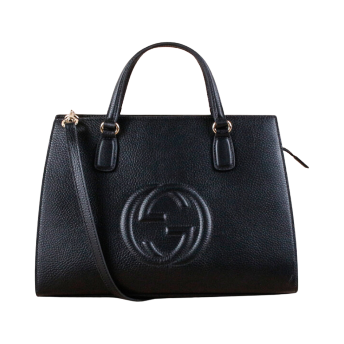 구찌 소호 탑 핸들백 블랙(Gucci Soho Top Handle Bag Black) - 1