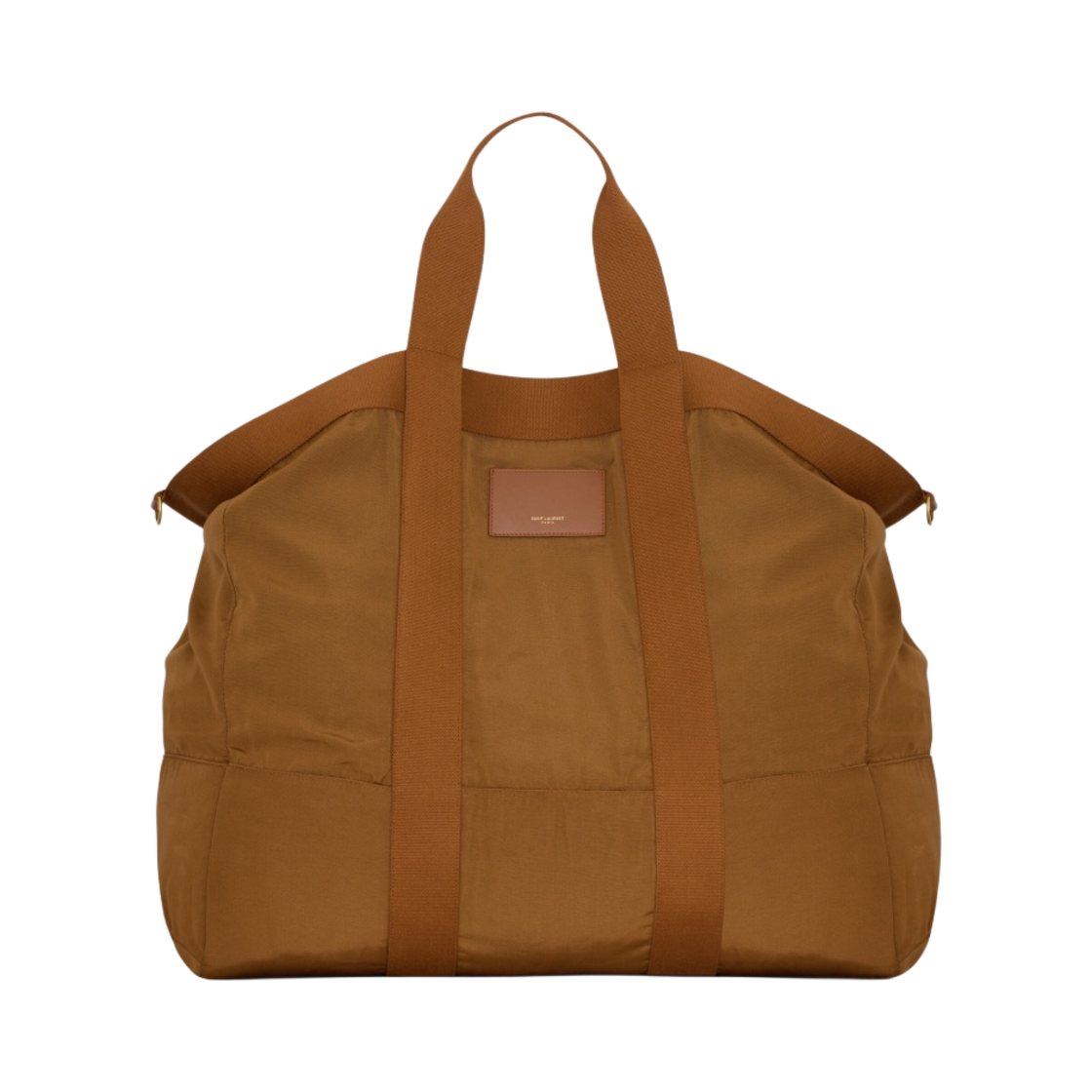 생로랑 시티 생로랑 빅 토트 캔버스 카퍼 브라운(Saint Laurent City Saint Laurent Big Tote in Canvas Copper Brown) - 1