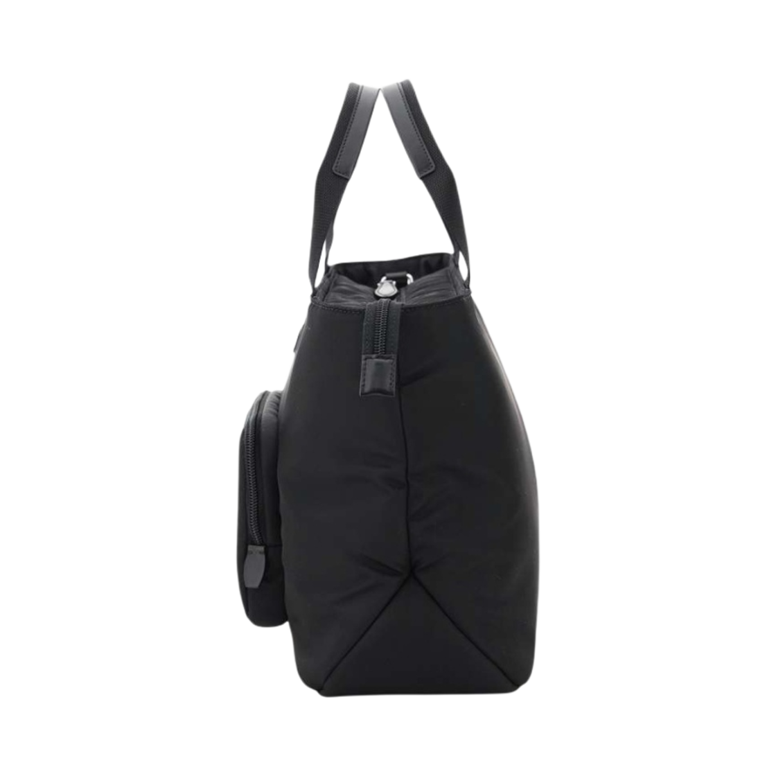 프라다 패딩 리나일론 토트백 블랙(Prada Padded Re-Nylon Tote Bag Black) - 2