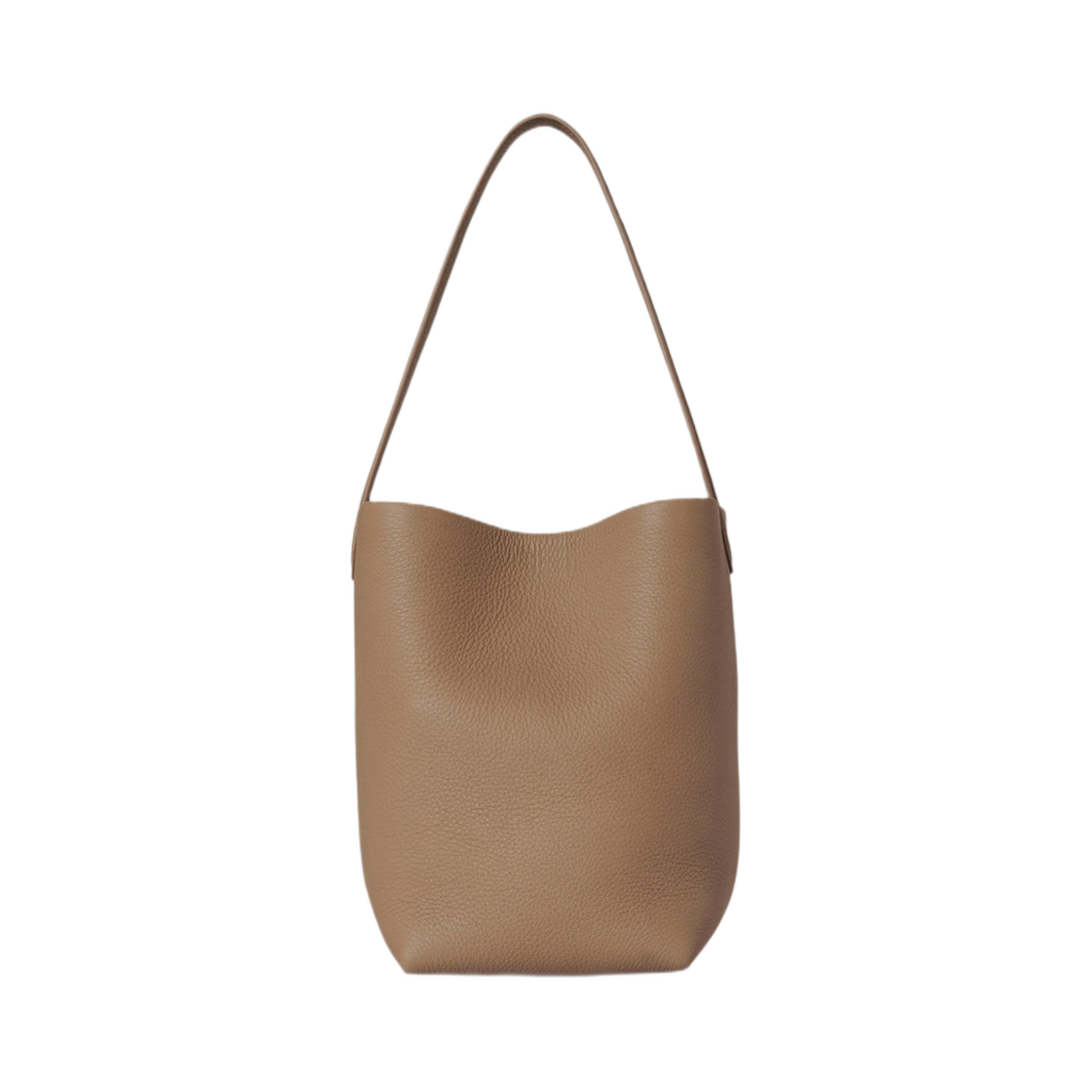 더 로우 스몰 N/S 파크 토트백 레더 다크 토프(The Row Small N/S Park Tote Bag in Leather Dark Taupe)