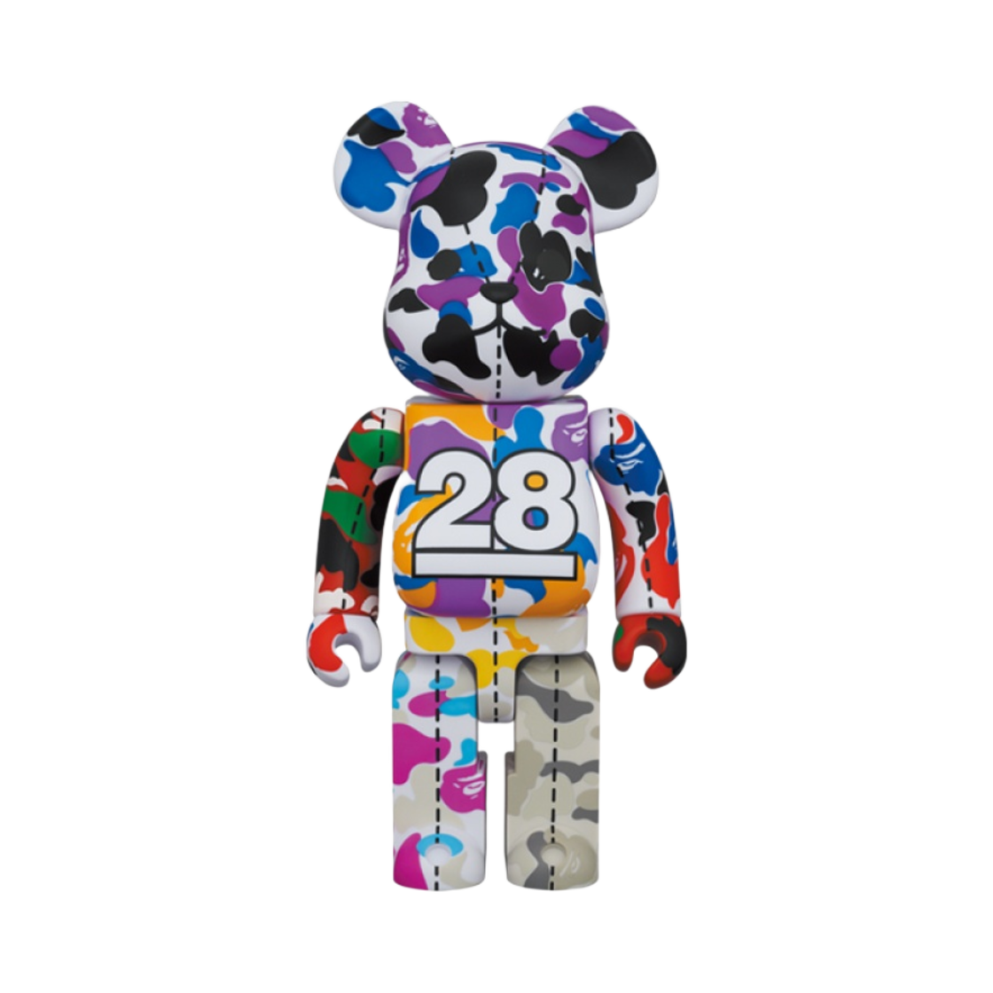 베어브릭 x 베이프 28주년 카모 #2 400%(Bearbrick x BAPE 28th Anniversary Camo #2 400%) - 1