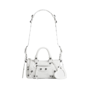 Balenciaga Le Cagole Mini Duffle Bag Optic White
